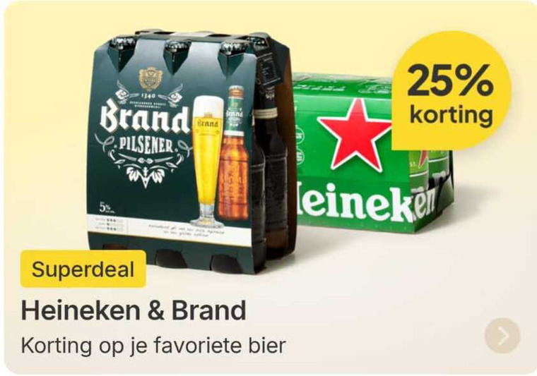 Heineken   blikje bier folder aanbieding bij  Picnic - details