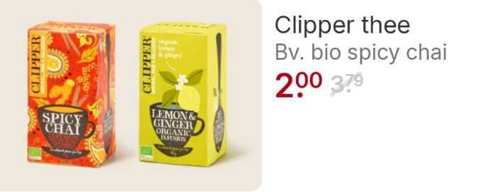 Clipper   thee folder aanbieding bij  Picnic - details