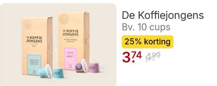 De Koffiejongens   koffiecups folder aanbieding bij  Picnic - details