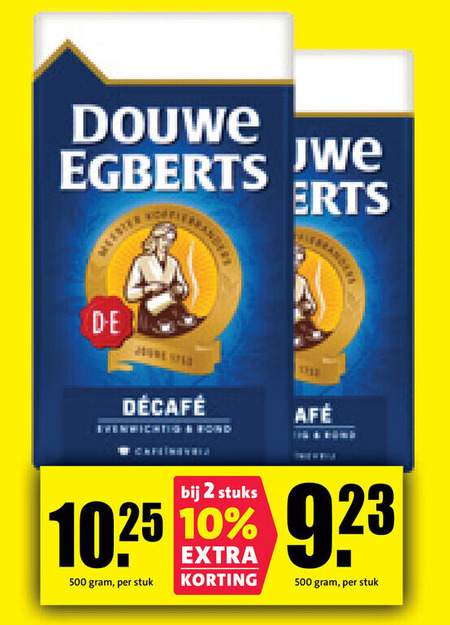 Douwe Egberts   koffie folder aanbieding bij  Nettorama - details