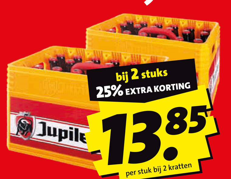 Jupiler   krat bier folder aanbieding bij  Boni - details