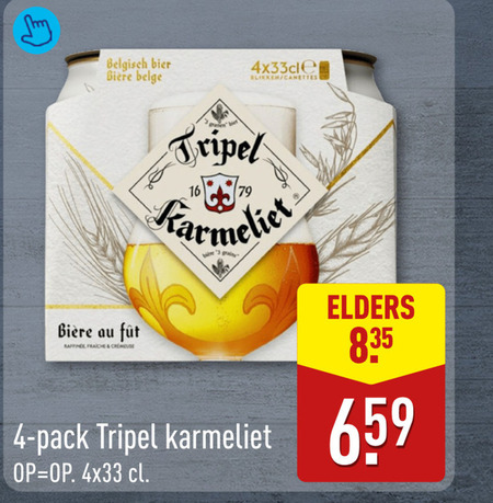 Karmeliet   speciaalbier folder aanbieding bij  Aldi - details
