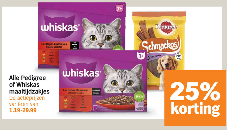 Whiskas   kattenvoer folder aanbieding bij  Albert&nbsp;Heijn - details