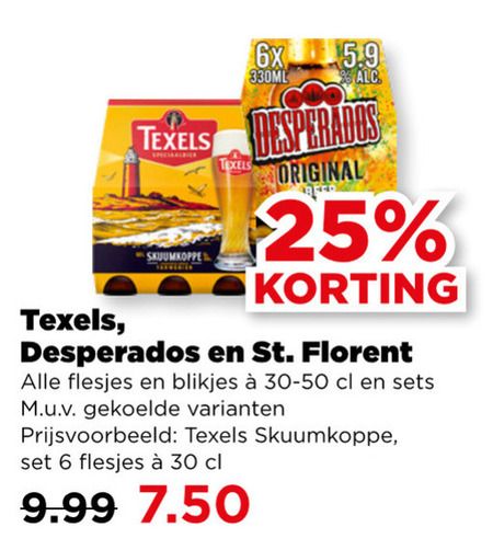 Texels   speciaalbier folder aanbieding bij  Plus - details