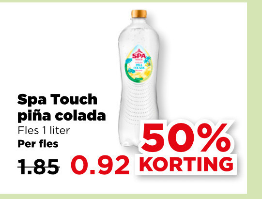 Spa en Fruit   fruitdrank folder aanbieding bij  Plus - details