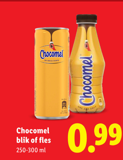 Chocomel   chocolademelk folder aanbieding bij  Lidl - details