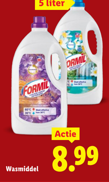 Formil   wasmiddel folder aanbieding bij  Lidl - details