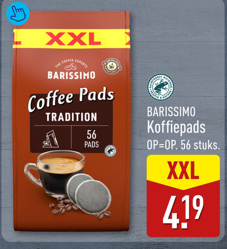Barissimo   koffiepad folder aanbieding bij  Aldi - details