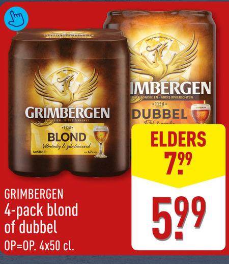 Grimbergen   speciaalbier folder aanbieding bij  Aldi - details