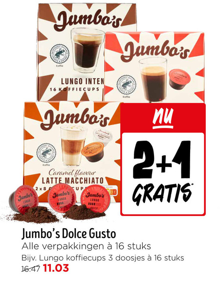 Jumbo Huismerk   dolce gusto capsules folder aanbieding bij  Jumbo - details