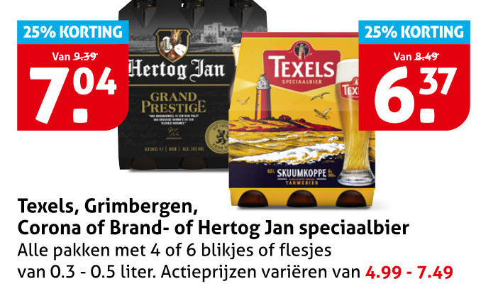 Hertog Jan   speciaalbier folder aanbieding bij  Hoogvliet - details