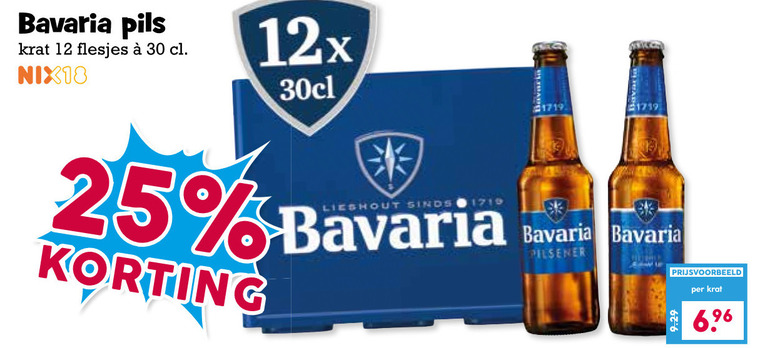 Bavaria   krat bier folder aanbieding bij  Boons&nbsp;Markt - details