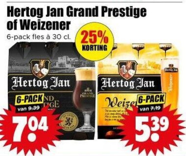 Hertog Jan   speciaalbier folder aanbieding bij  Dirk - details