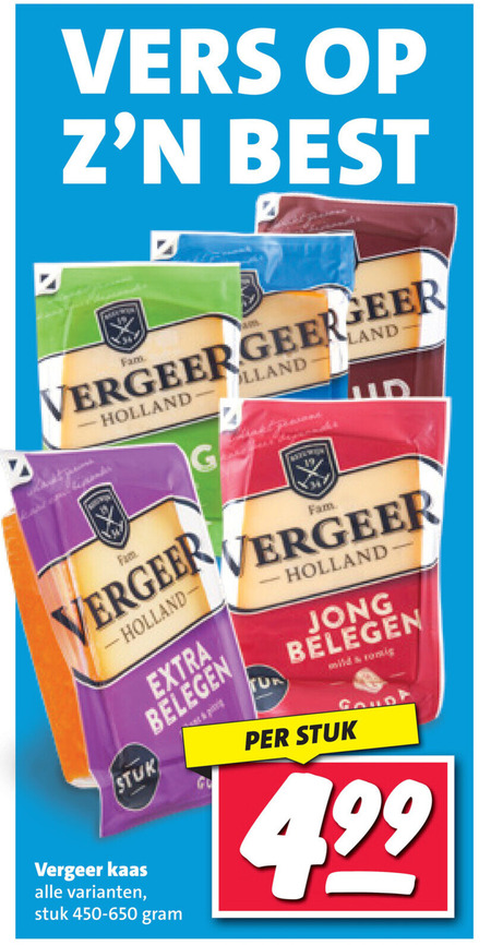 Vergeer   kaas folder aanbieding bij  Nettorama - details