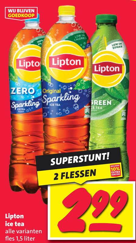 Lipton   ice tea folder aanbieding bij  Nettorama - details