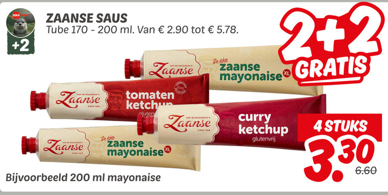 Wijngaarden   tomatenketchup, mayonaise folder aanbieding bij  Dekamarkt - details