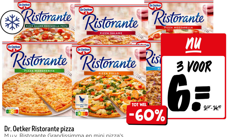 Dr Oetker   diepvriespizza folder aanbieding bij  Jumbo - details