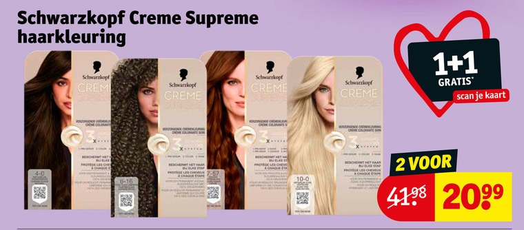 Schwarzkopf   haarkleuring folder aanbieding bij  Kruidvat - details