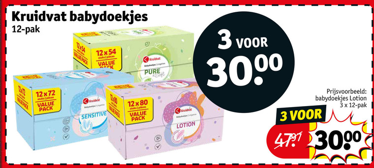 Kruidvat Huismerk   billendoekjes folder aanbieding bij  Kruidvat - details