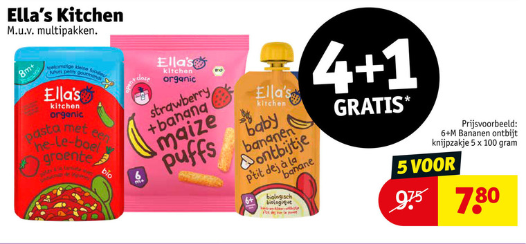 Ellas Kitchen   babyvoeding folder aanbieding bij  Kruidvat - details