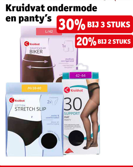 Kruidvat Huismerk   panty folder aanbieding bij  Kruidvat - details