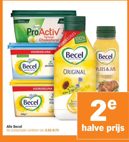 Becel   margarine, olie en vetten folder aanbieding bij  Albert&nbsp;Heijn - details