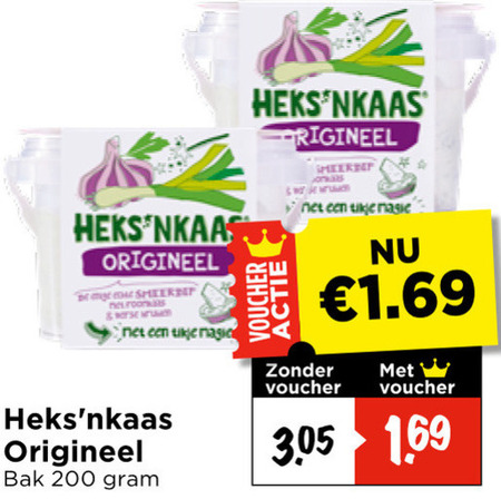 Heksnkaas   roomkaas folder aanbieding bij  Vomar - details