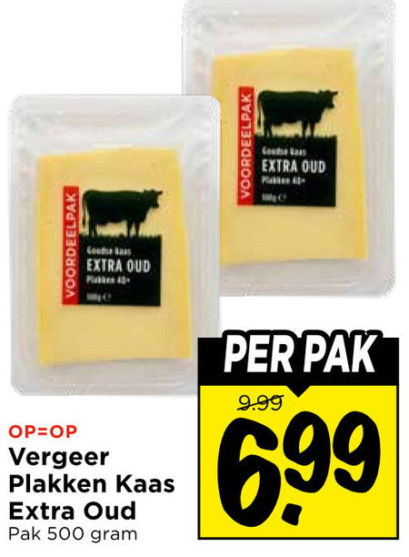 Vergeer   kaasplakken folder aanbieding bij  Vomar - details