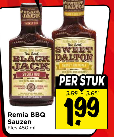 Remia   barbecuesaus folder aanbieding bij  Vomar - details