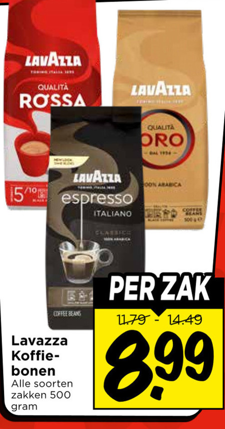 Lavazza   koffiebonen folder aanbieding bij  Vomar - details