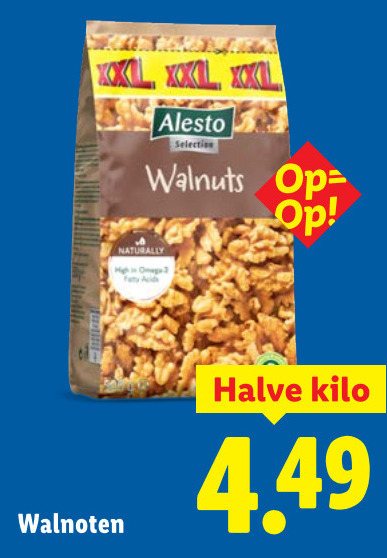 Alesto   walnoten folder aanbieding bij  Lidl - details