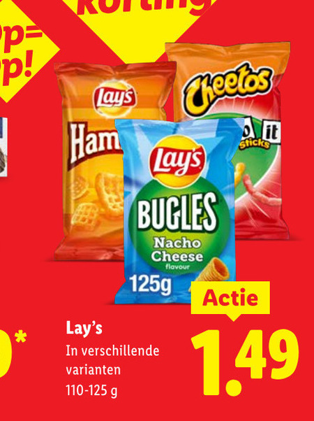 Cheetos   zoutje, chips folder aanbieding bij  Lidl - details