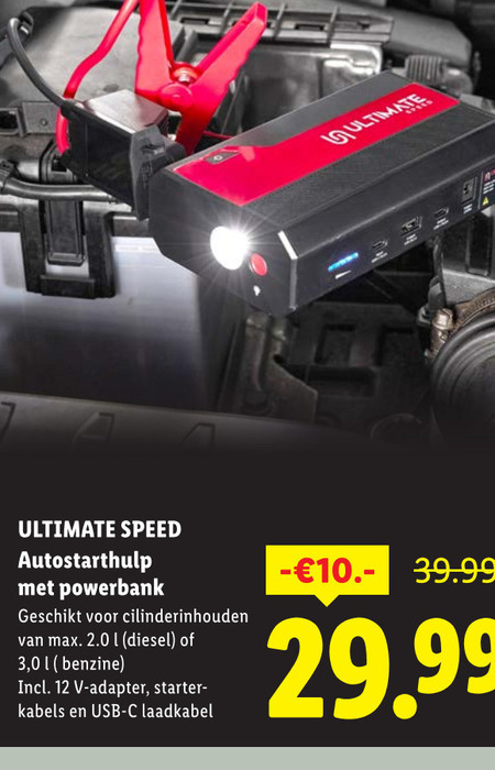 Ultimate Speed   starthulp folder aanbieding bij  Lidl - details