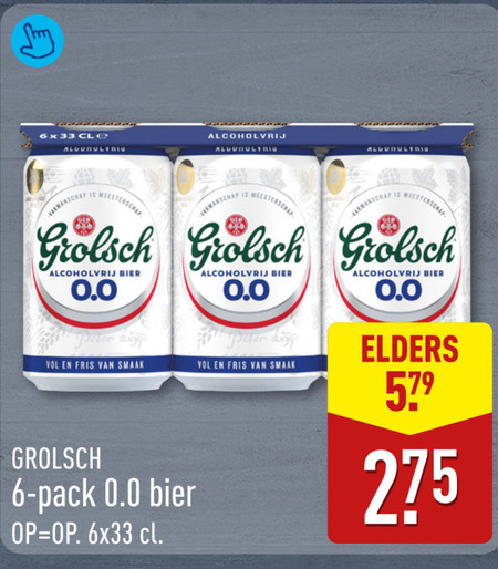 Grolsch   alcoholvrij bier folder aanbieding bij  Aldi - details
