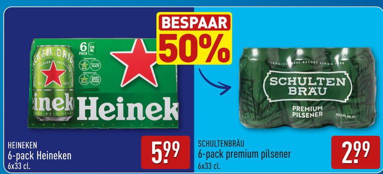 Schultenbrau   blikje bier folder aanbieding bij  Aldi - details
