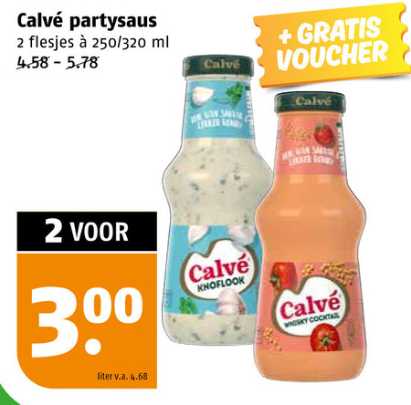 Calve   snacksaus folder aanbieding bij  Poiesz - details