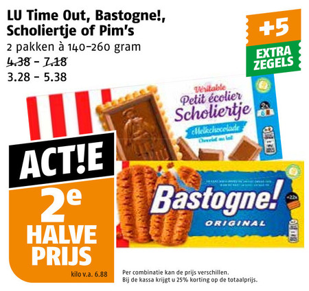 Lu   biscuits folder aanbieding bij  Poiesz - details