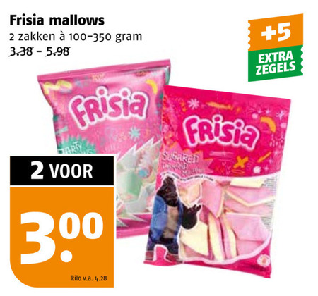 Frisia   marshmallows folder aanbieding bij  Poiesz - details