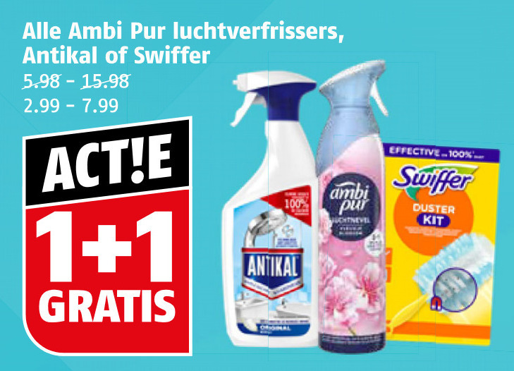 Ambi Pur   luchtverfrisser folder aanbieding bij  Poiesz - details