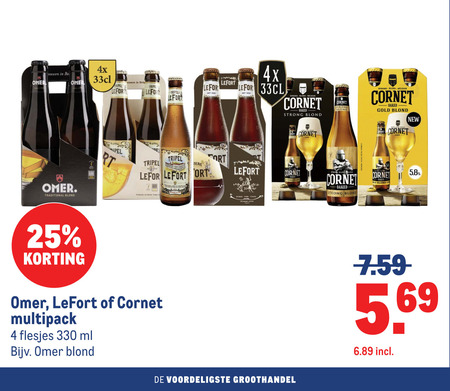LeFort   speciaalbier folder aanbieding bij  Makro - details