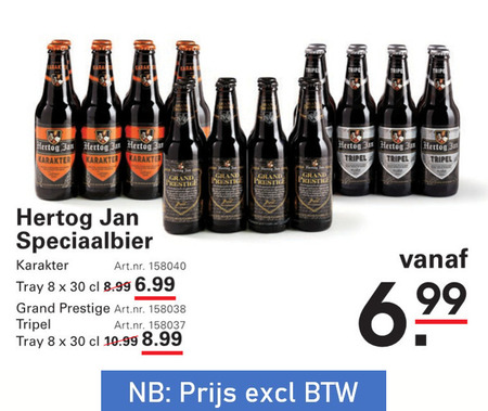 Hertog Jan   speciaalbier folder aanbieding bij  Sligro - details