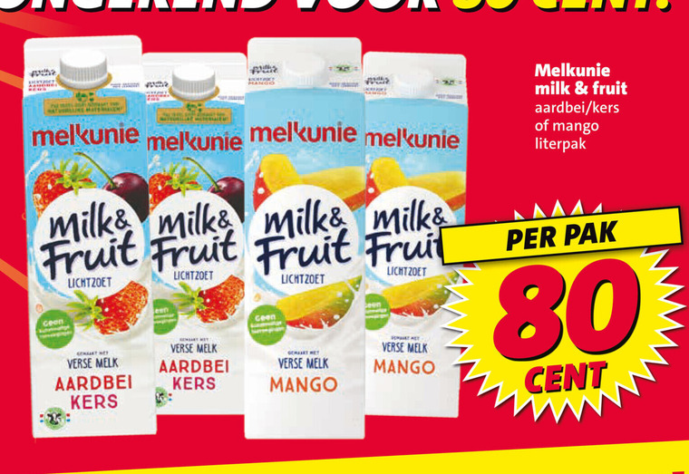 Melkunie   melkdrank folder aanbieding bij  Nettorama - details