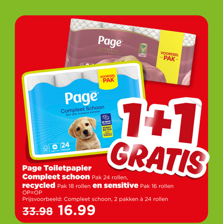 Page   toiletpapier folder aanbieding bij  Plus - details