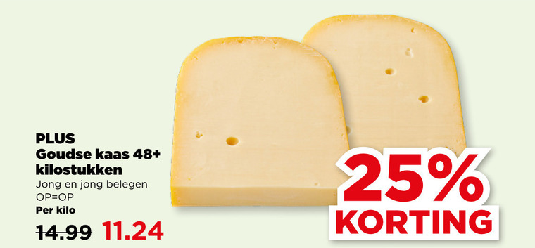 Plus Huismerk   kaas folder aanbieding bij  Plus - details