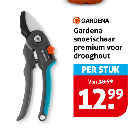 Gardena   snoeischaar folder aanbieding bij  Hoogvliet - details