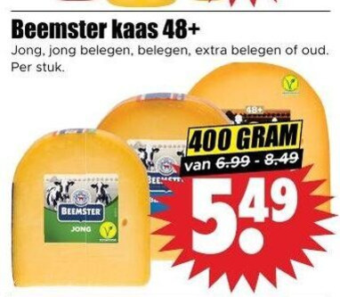 Beemster   kaas folder aanbieding bij  Dirk - details
