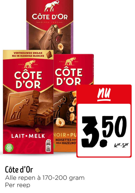 Cote D Or   chocolade folder aanbieding bij  Jumbo - details