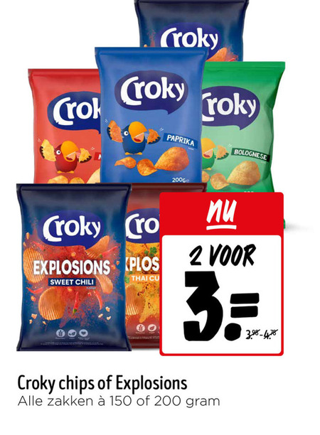 Croky   chips folder aanbieding bij  Jumbo - details