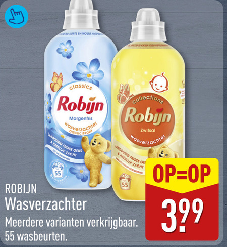 Robijn   wasverzachter folder aanbieding bij  Aldi - details