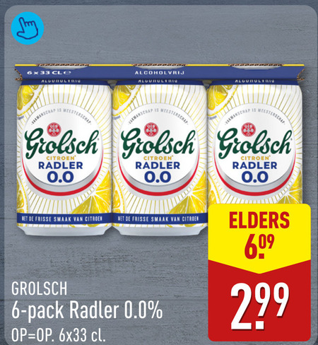 Grolsch   alcoholvrij bier folder aanbieding bij  Aldi - details